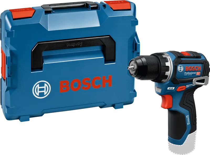 Bosch GSR 12V-32 akku-boremaskine med bærekuffert.